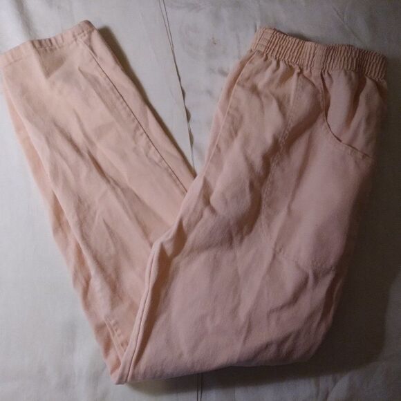 Vintage Cascade Blues Elastic Waist Peach Jeans - Picture 1 of 9